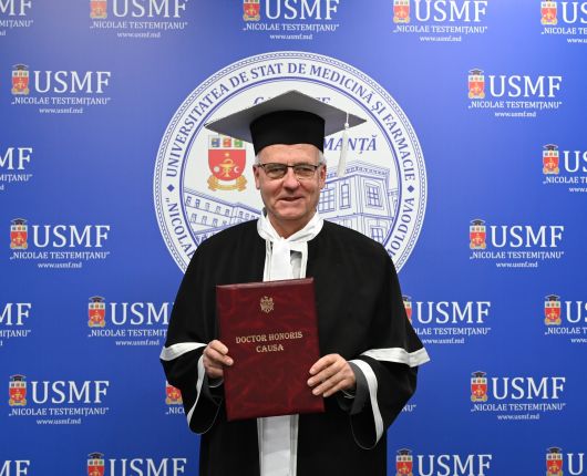 Doctor Honoris Causa al USMF „Nicolae Testemițanu” profesorul emerit Dan Lucian Dumitrașcu