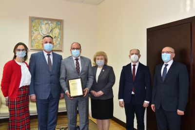 E.S. Daniel Ioniță, Ambasadorul României în Republica Moldova în vizită la USMF „Nicolae Testemițanu”