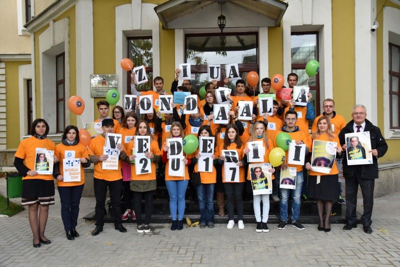 Flashmob de Ziua Mondială a Vederii Flashmob de Ziua Mondială a Vederii